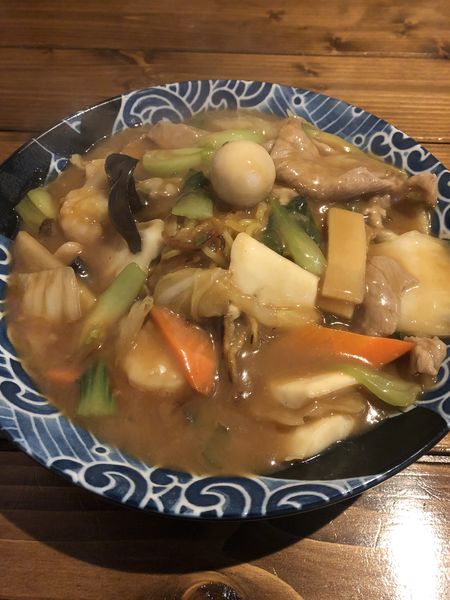 「あんかけ焼きそば」@麺や 七福の写真