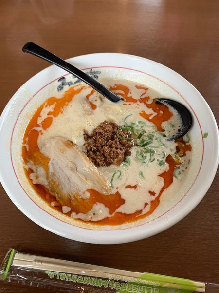 「白鬼坦々麺」@らーめん みそ吉 泉店の写真