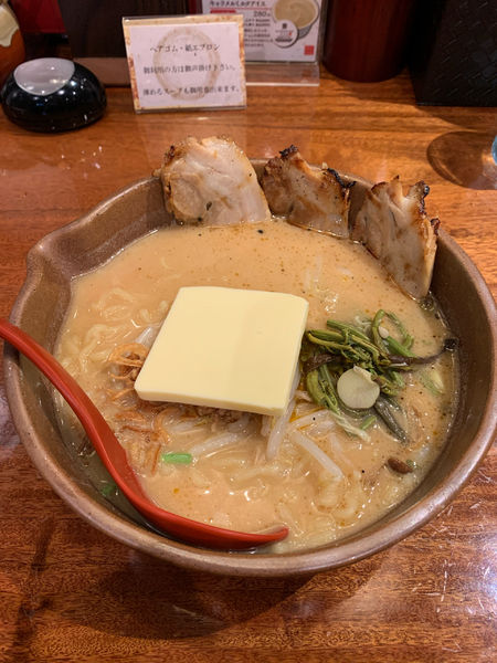 「味噌漬け炙りチャーシュー麺＋バター」@麺場 田所商店 堺鳳店の写真