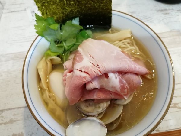 「特製蛤そば」@中華そば 四つ葉の写真