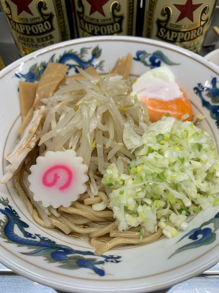 「油そば 半熟卵」@中華そば みたかの写真