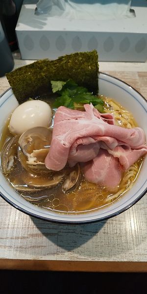 「特製蛤そば」@中華そば 四つ葉の写真