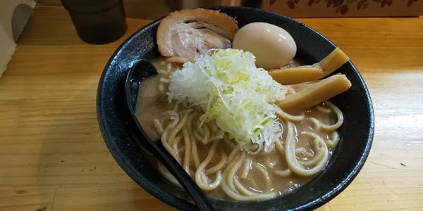 「らーめん+味玉」@自家製麺TANGOの写真