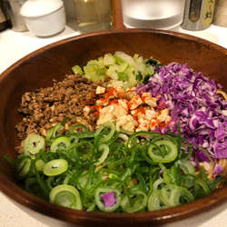 汁なし坦々麺3辛