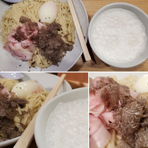 「黒トリュフのつけ麺　大盛」@らーめんMAIKAGURAの写真