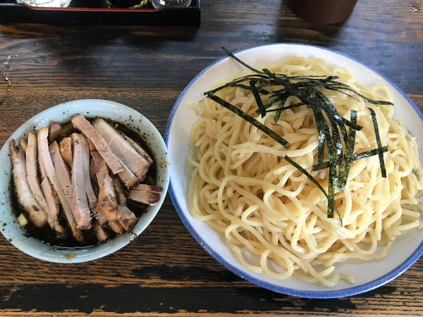 「チャーシューつけそば（大盛）」@丸長 荻窪本店の写真