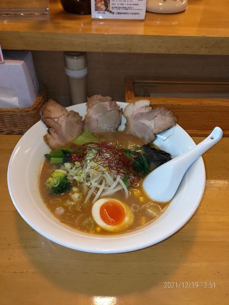 「鯖節味噌ラーメン」@らーめん寺子屋 伍陣の写真