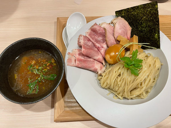 「特製黄金貝つけ麺」@なにわ麺次郎 然の写真