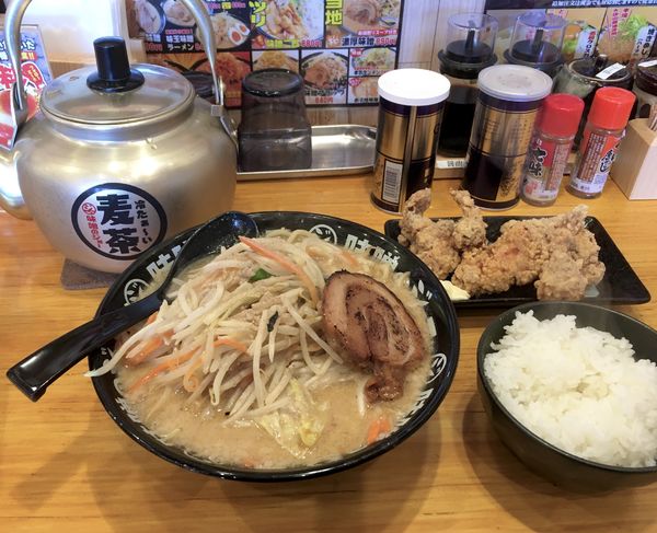 「味噌ラーメン(740¥)」@味噌のジョー 坂東店の写真