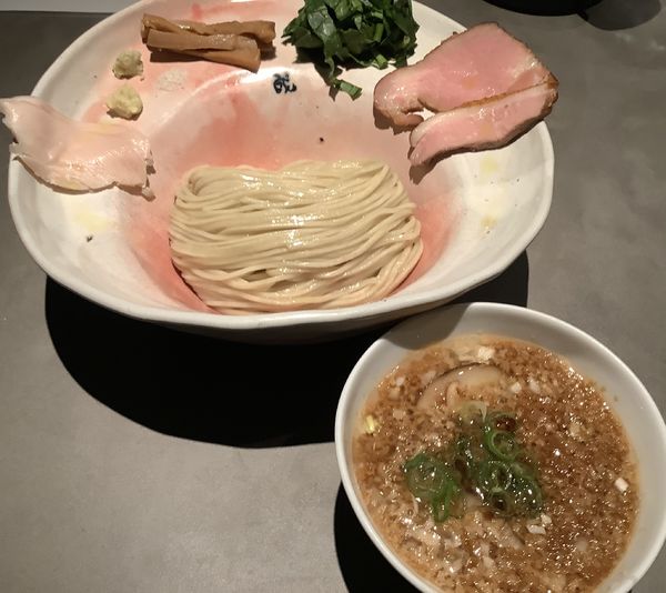 「ジンジャー背脂つけ麺」@拉麺成 CH 仲町台の写真