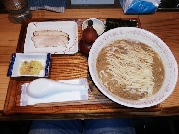 「鯖」@炭火焼濃厚中華そば 海富道の写真