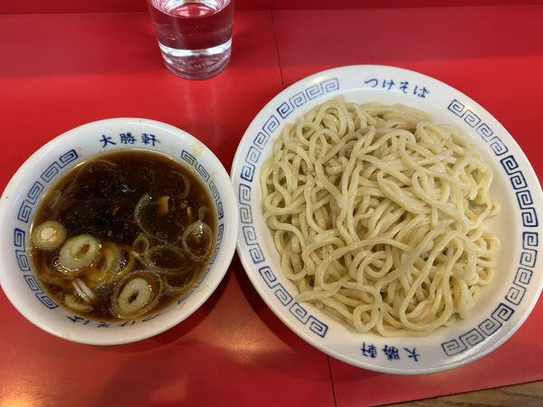 「つけそば550円」@大勝軒 祖師ヶ谷大蔵店の写真