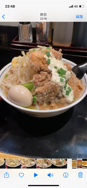 「味玉ぬーどる」@江戸川ヌードル 悪代官の写真