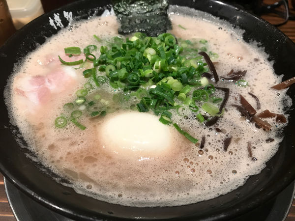 「豚骨らーめん」@博多一双 中洲店の写真