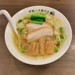 打ち立て中華そば＋半バラキャベツ