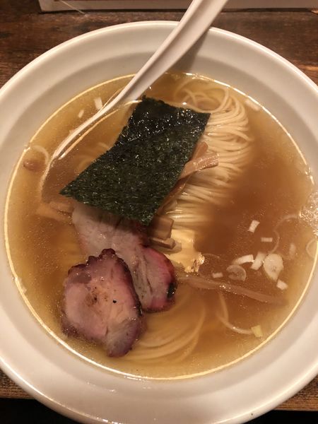 「塩ラーメン850円」@荏原町しなてつの写真
