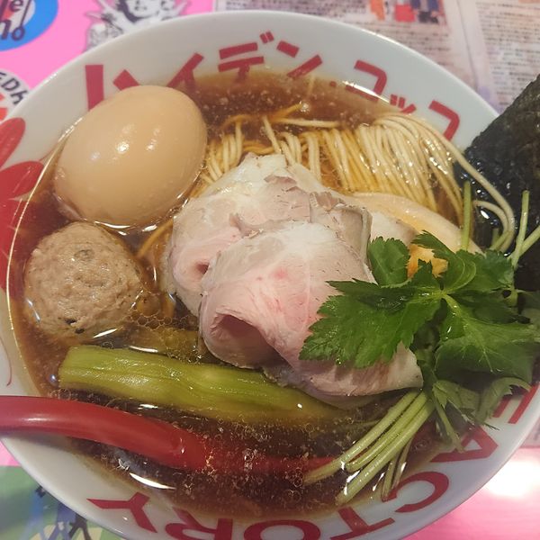 「特製地鶏中華そば1000円」@らーめん凛々の写真