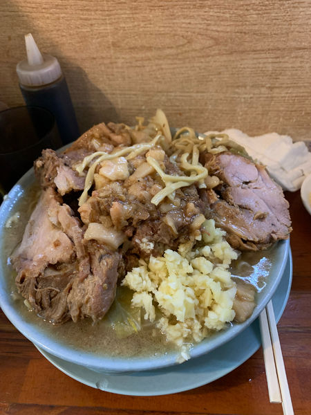 「ブタメン」@ラーメン富士丸 西新井大師店の写真