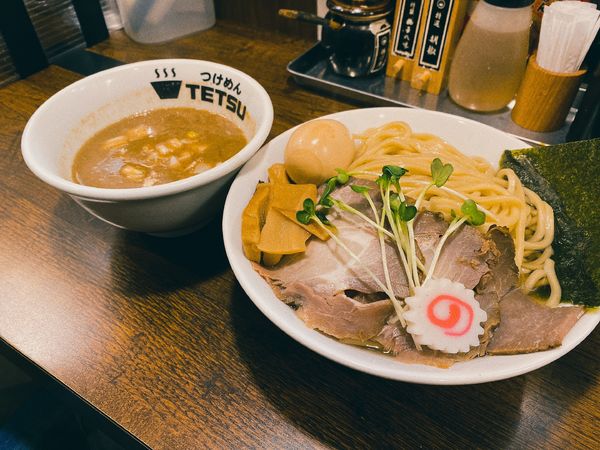 「特製つけめん」@つけめんTETSU 千駄木本店の写真