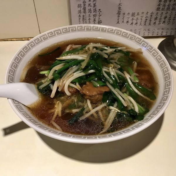 「レバにらそば￥800」@北京飯店の写真