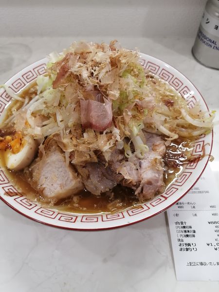 「辰醤油らーめん　小　880円」@らーめん辰屋の写真