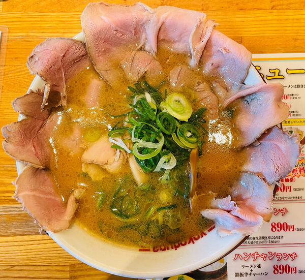 「チャーシューメン」@ラーメン横綱 千葉ニュータウン店の写真