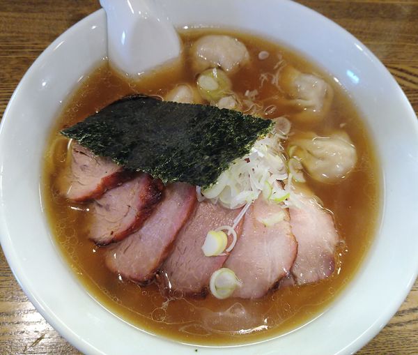 「チャーシューワンタンメン ￥1200」@支那ソバ おさだの写真