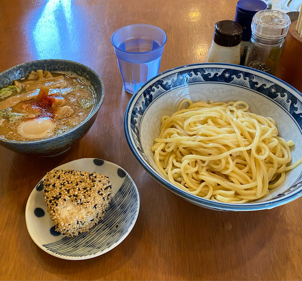 「つけ麺(大盛り､味玉)¥980円」@中華そば 中村屋の写真