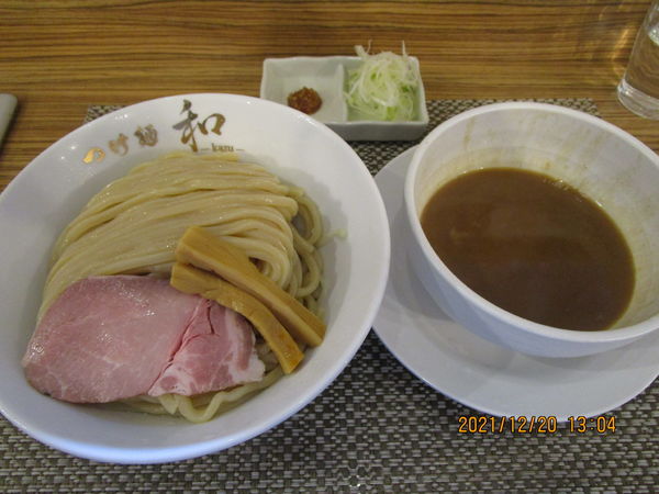 「つけ麵 中盛 950円」@つけ麺 和の写真