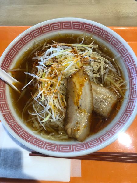 「ねぎらーめん（醬油）」@幸楽苑 レイクウォーク岡谷店の写真