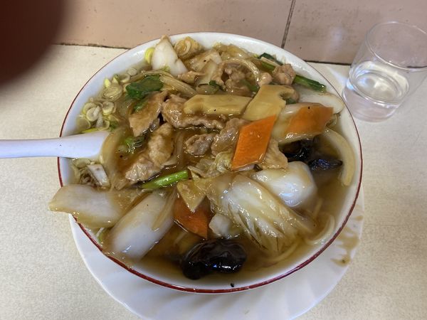 「肉そば750円」@中華 美山の写真