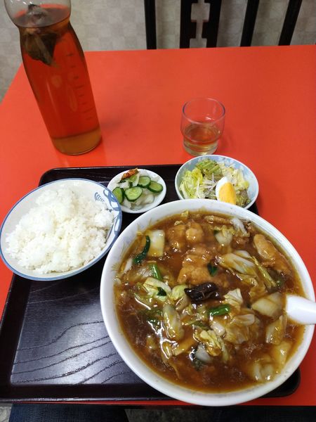 「肉ソバ 850円」@中華料理 金龍の写真