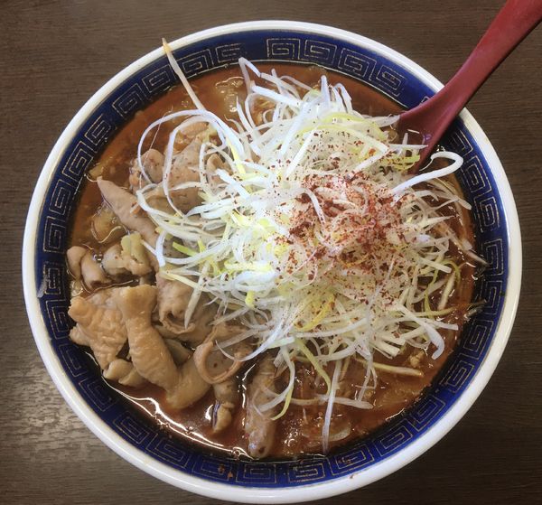 「もつ坦々麺」@江ざわの写真