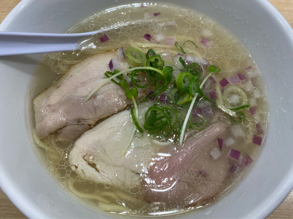 「中華そば 塩」@貝麺みかわの写真