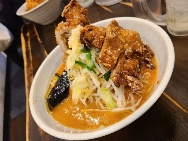「あんかけDX　11/15」@旨辛ラーメン表裏 高田馬場店の写真
