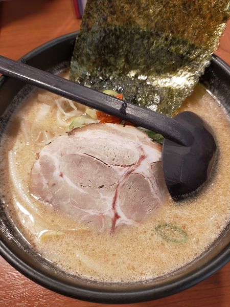 「白味噌らーめん」@北海道らーめん奥原流 久楽 国分寺店の写真