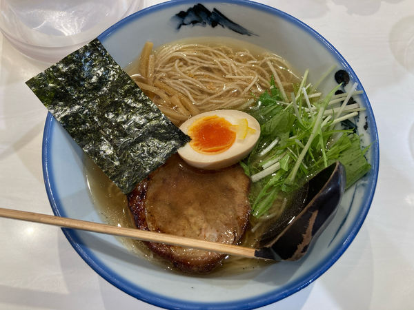 「柚子塩らーめん」@AFURI 新宿ルミネの写真