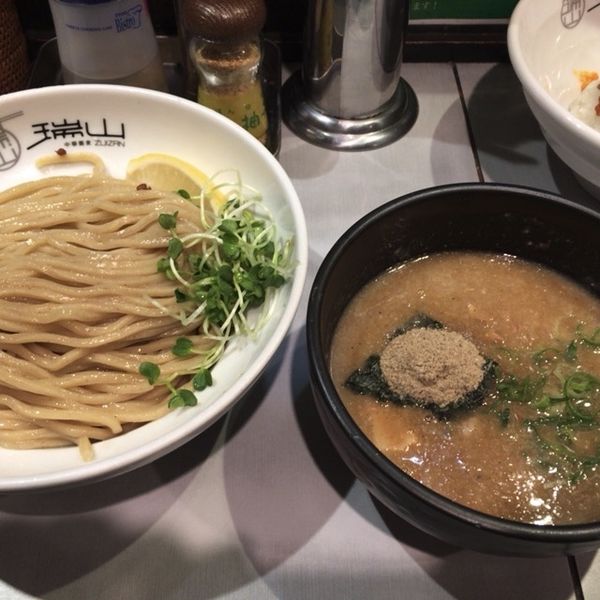 「つけ麺　ランチセット　950円」@中華蕎麦 瑞山（ZUIZAN）の写真