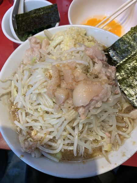 「ラーメン ミニ」@ラーメン二郎 西台駅前店の写真