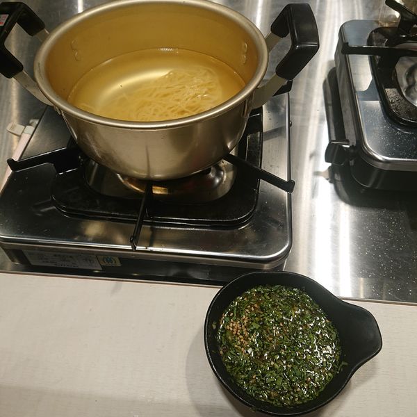 「〆のつけ麺308円他」@大衆ジンギスカン酒場 ラムちゃん 船橋店の写真