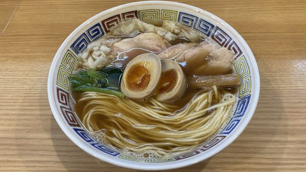 「中華そば」@ほっこり中華そば もつけの写真