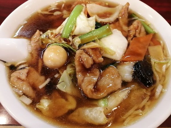 「五目そば(700)」@龍盛菜館 京急川崎駅前店の写真