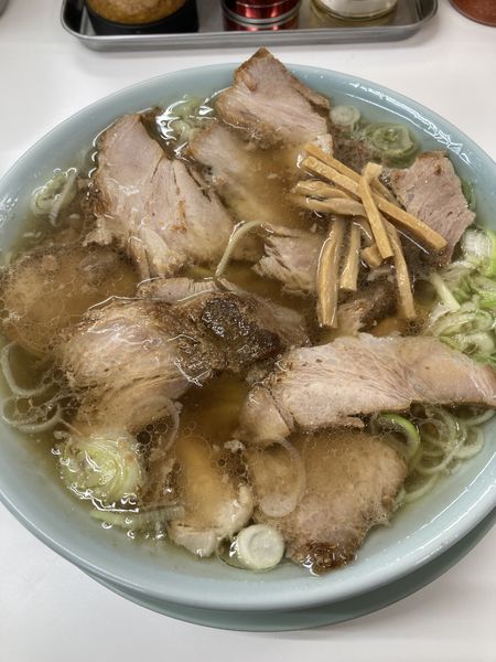 「切り立てチャーシュー麺」@ともちんラーメンの写真