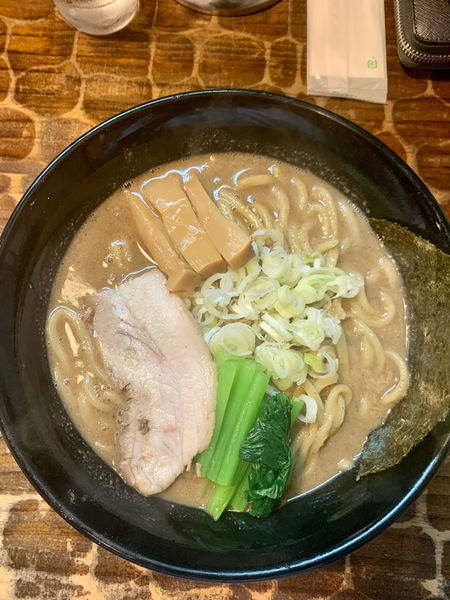 「魚介とんこつ醤油」@つけめん・らーめん活龍 下館店の写真