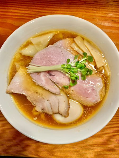 「特製中華そば」@中華そば 陽なたの写真