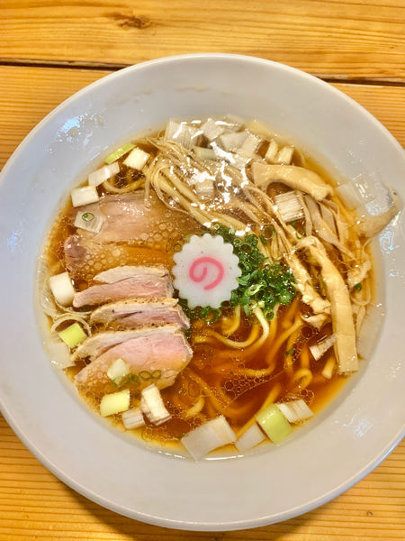 「鴨中華そば」@はりけんラーメン 南店の写真