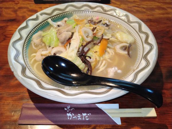 「ちゃんぽん」@味のかつえだの写真