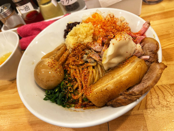 「まぜそば」@煮干らーめん 川むらの写真