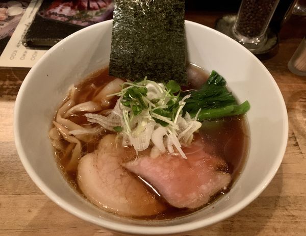 「支那そば900円」@日本橋 製麺庵 なな蓮の写真