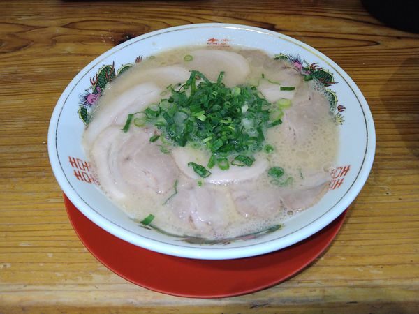 「焼豚麺」@久留米ラーメン 丸久の写真